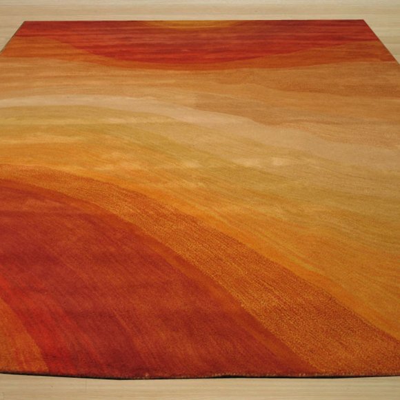 Desert Mirage Hand-Tufted Wool Rug - Picture 3 of 3